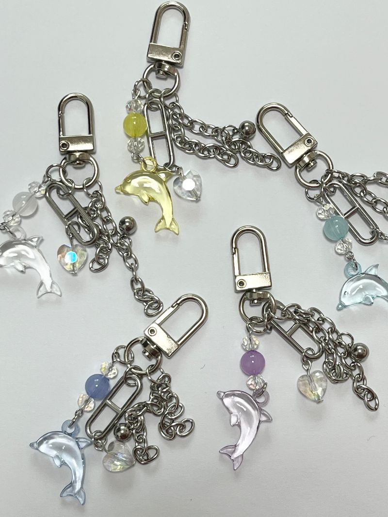 MADE dolphin Keyring