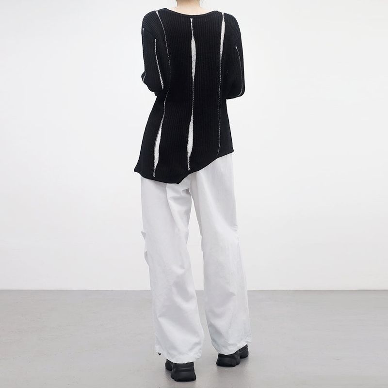 Rankle pintuck wide pants