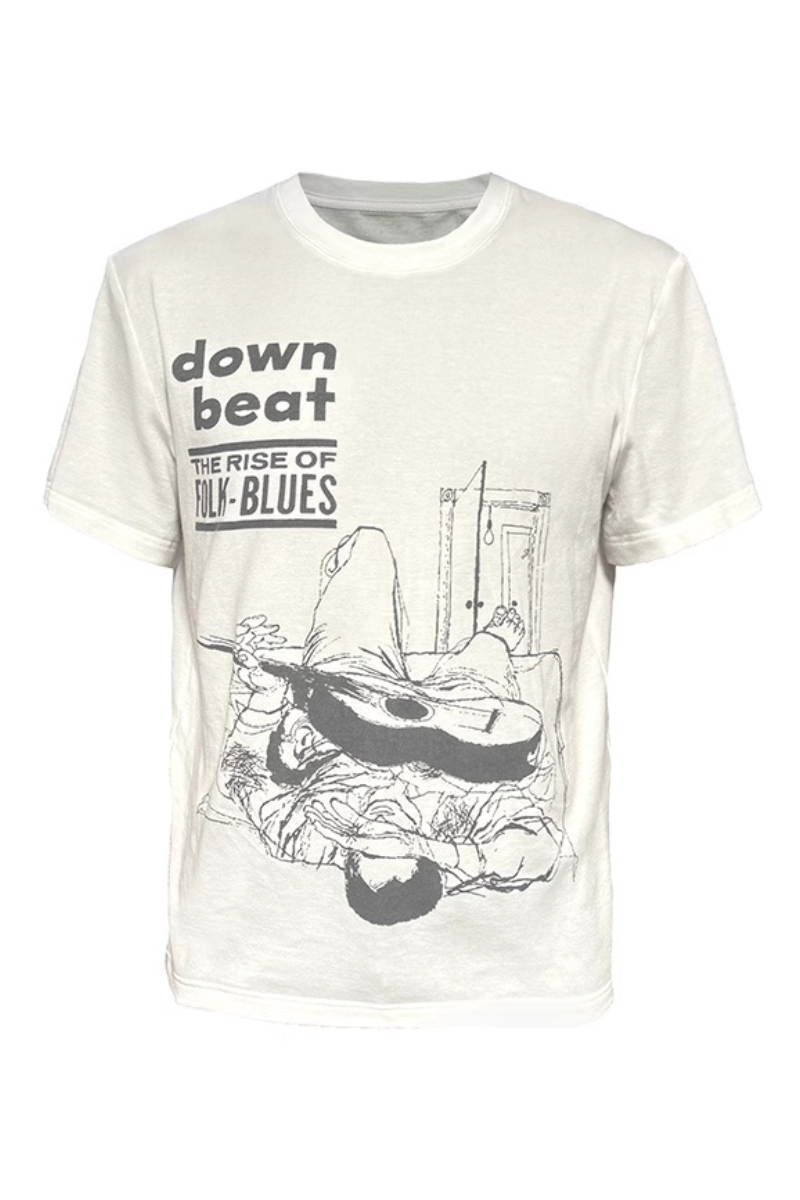 JCAESAR（ジュリウス・シーザー）の「Tencel Wool Graphic Tee（Tops）」