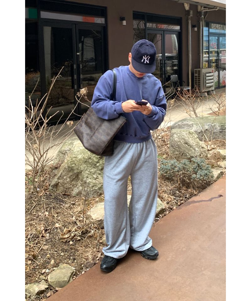 [1+1] Terry Wide Sweatpants