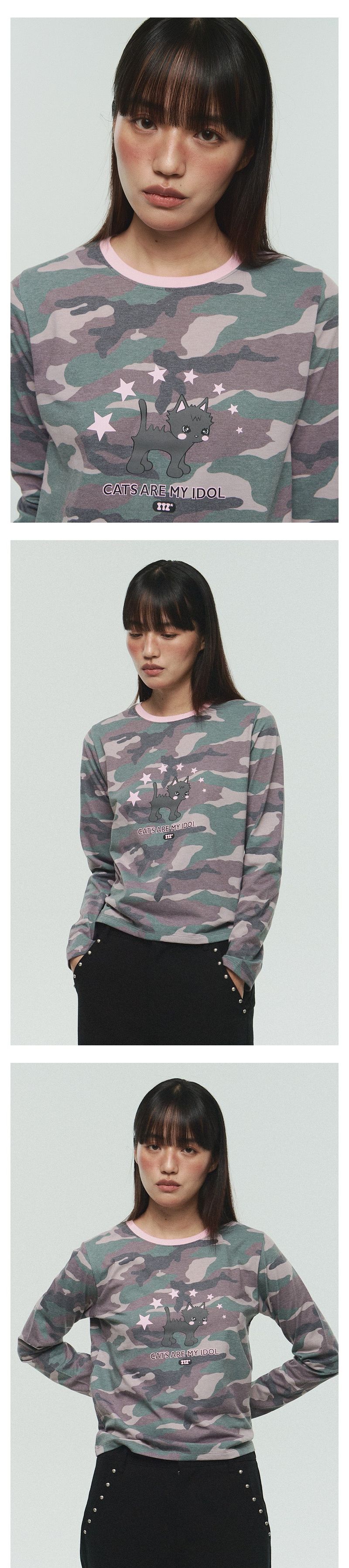 HERO CAT CAMO LONG SLEEVE