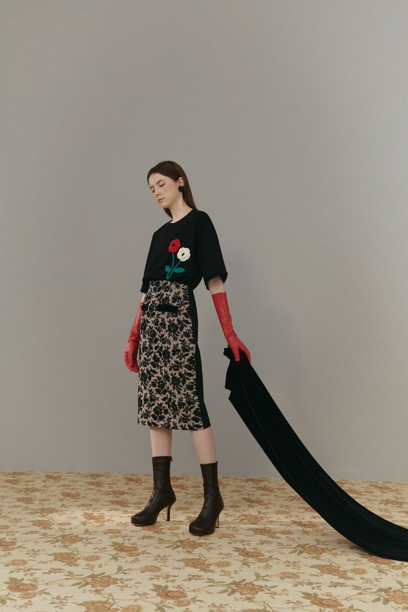 ROMANCHIC(ロマンシック)の「High waist skirt(Skirts)」