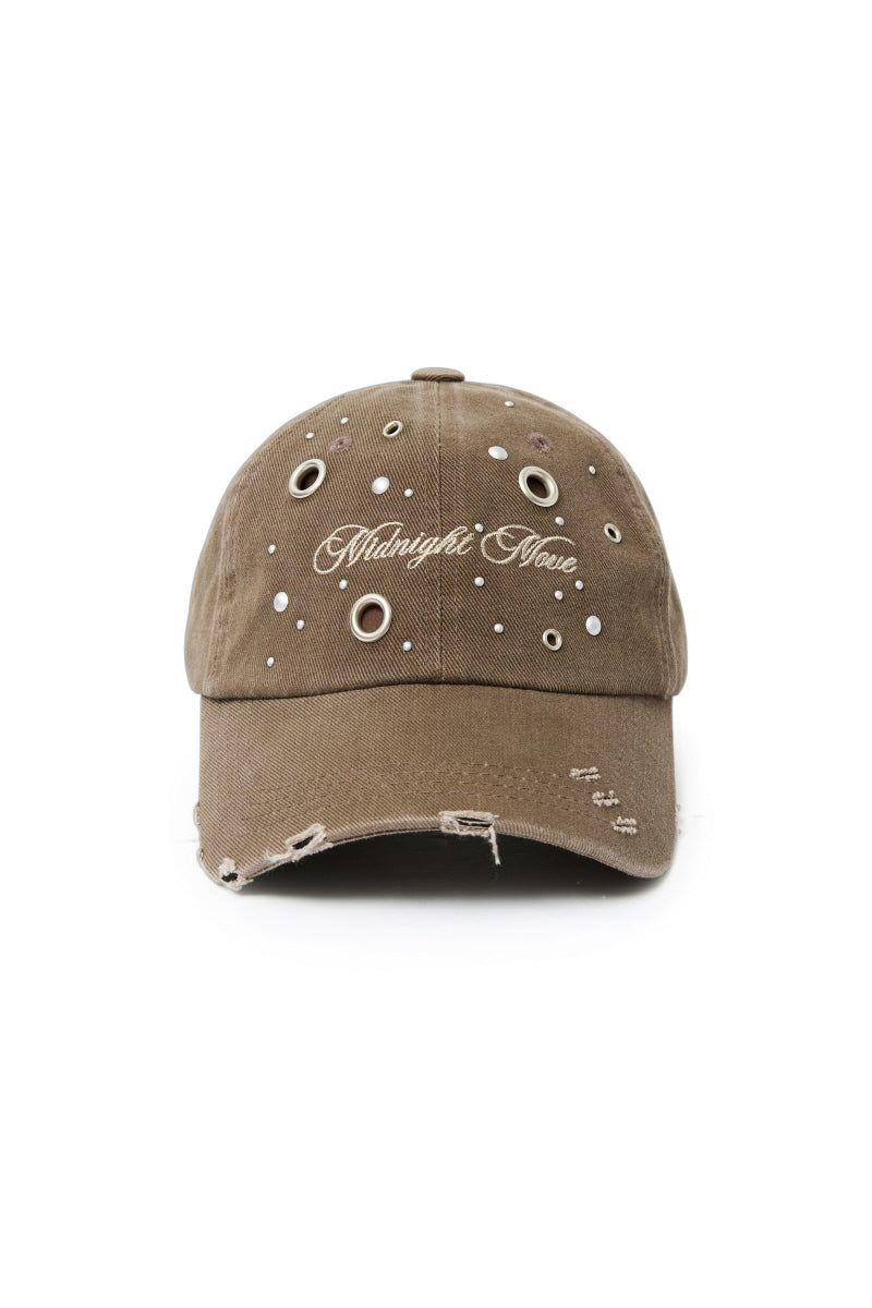 eyelet cap (brown)