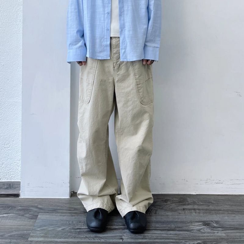 FADE MEET（フェードミート）の「アーティキュレーテッドニーワイドレッグトラウザーズ（パンツ）」