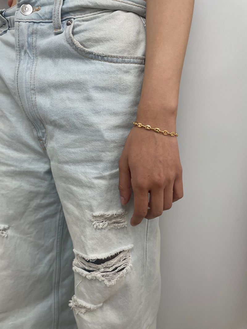 no.119 bracelet gold