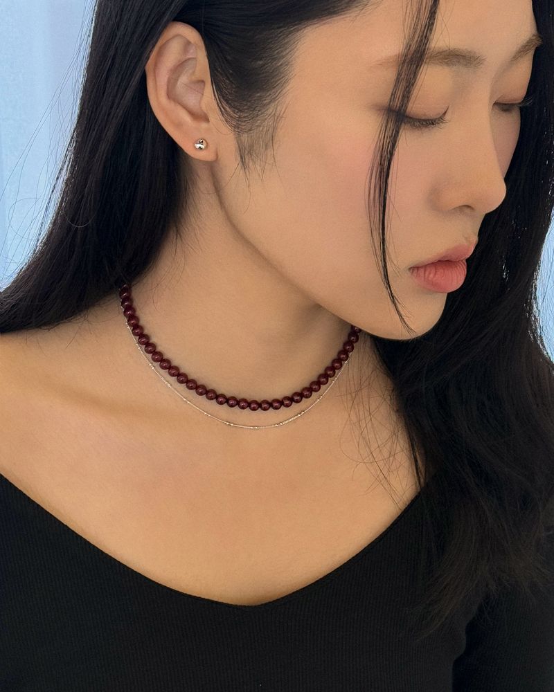 Kisses earring (silver)
