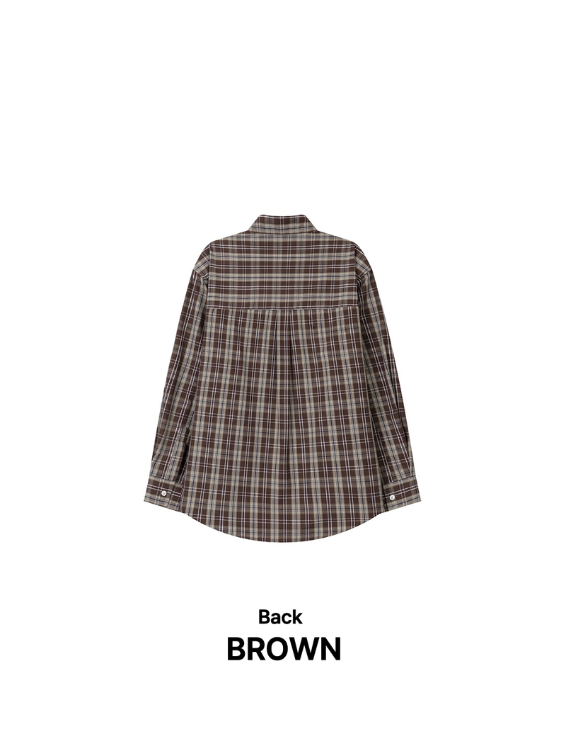 SP Check Standard Cotton Shirt (3C)