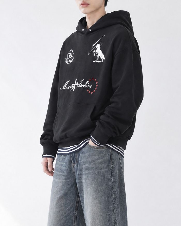 (UNISEX) Starfall Graphic Hoodie