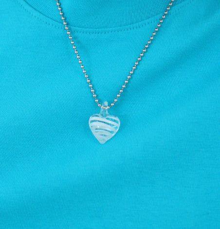 SWIRL HEART NECKLACE