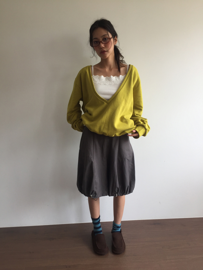 Soon String Balloon Skirt (2color)