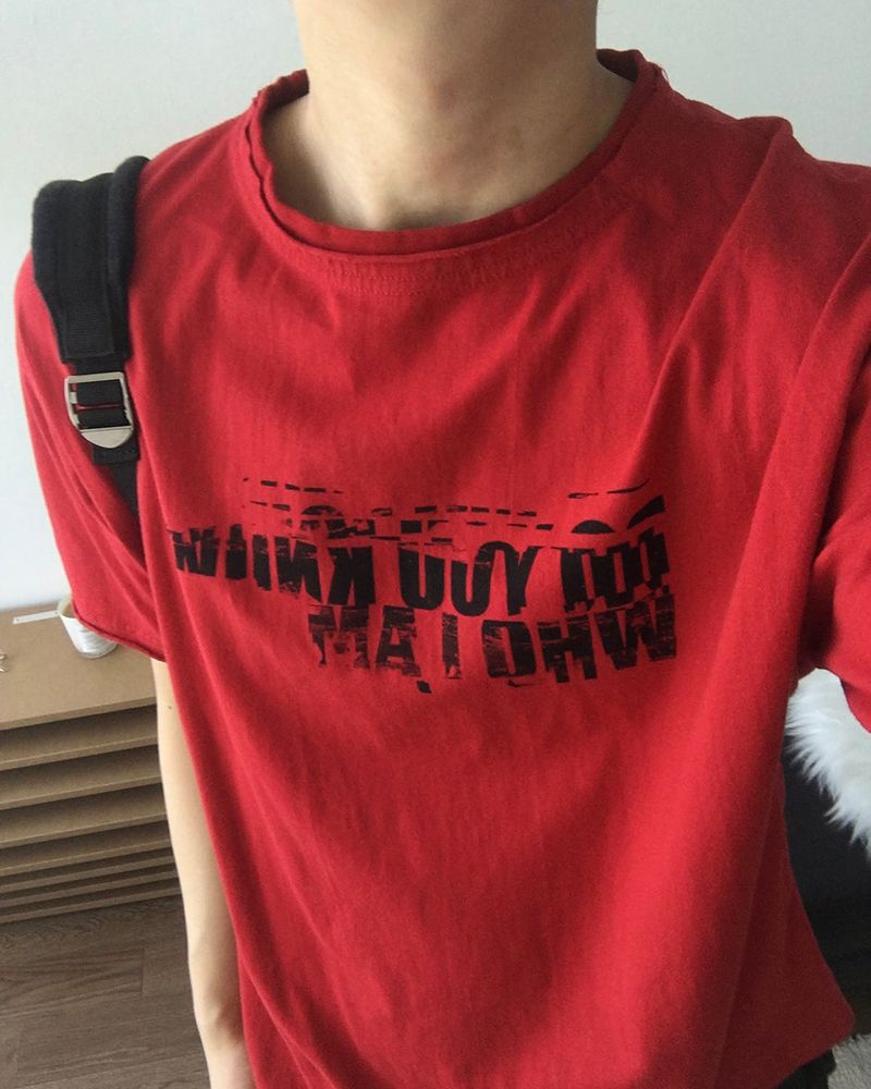 IDF（アイディーエフ）の「I am Lettering Short Sleeve T-shirt（Tops）」