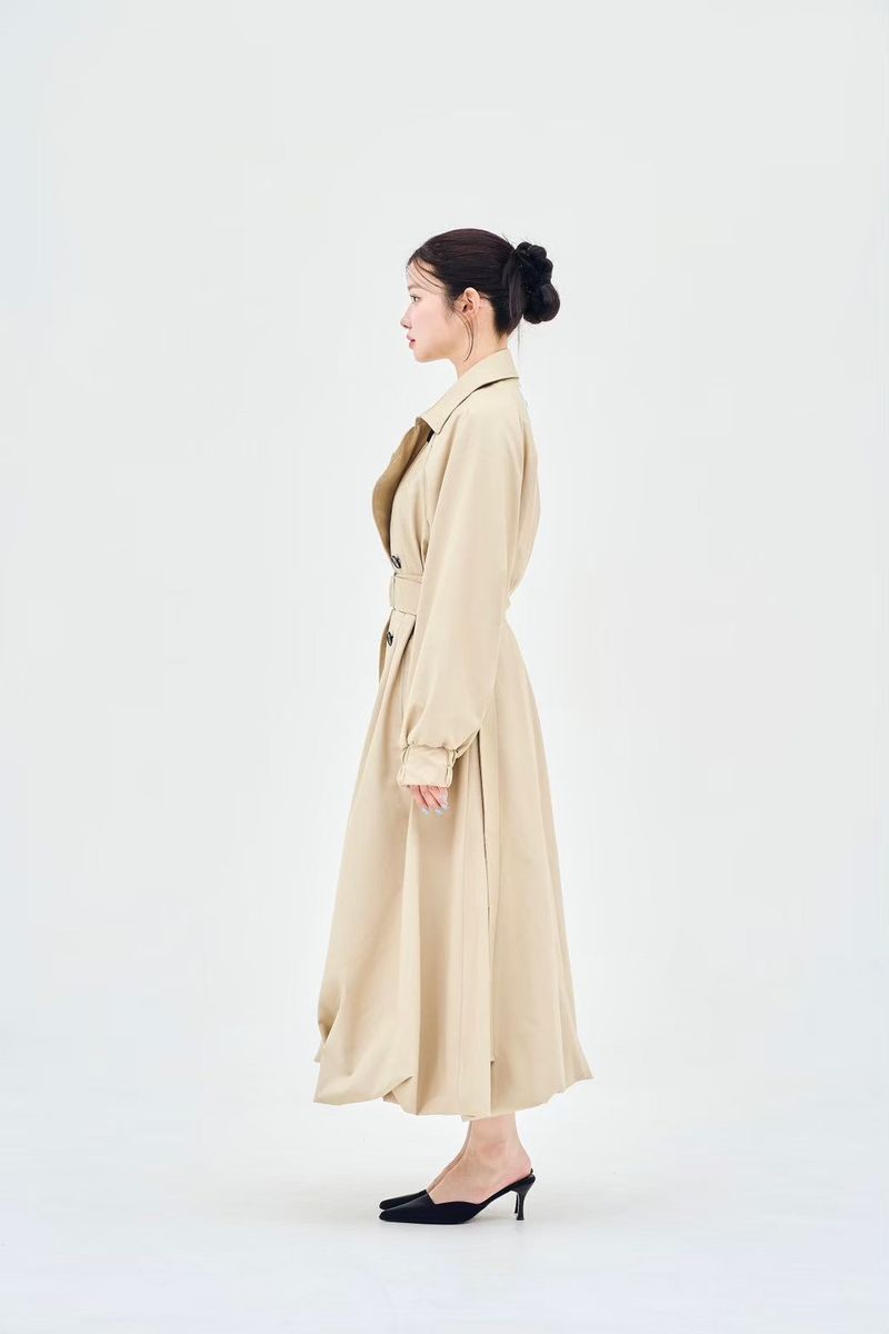 trench coat dress