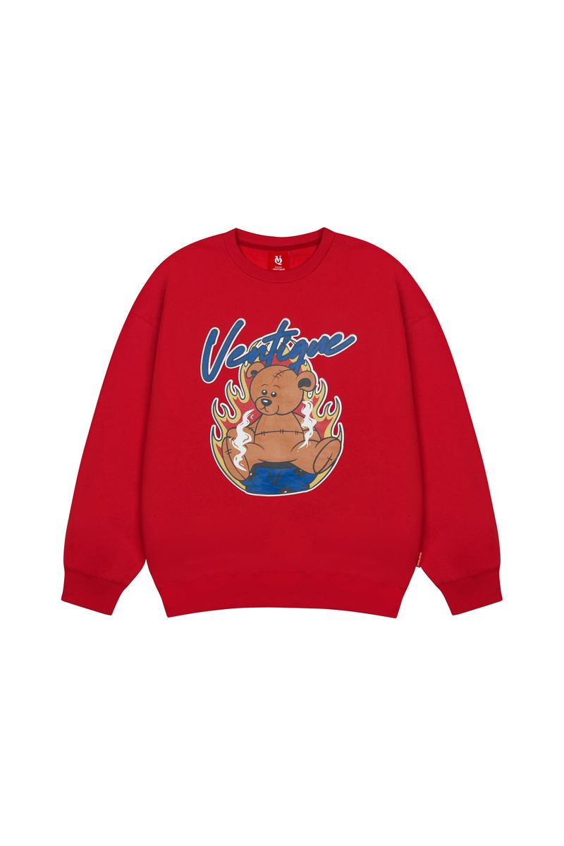 VENTIQUE Bear napping hoodie 3color
