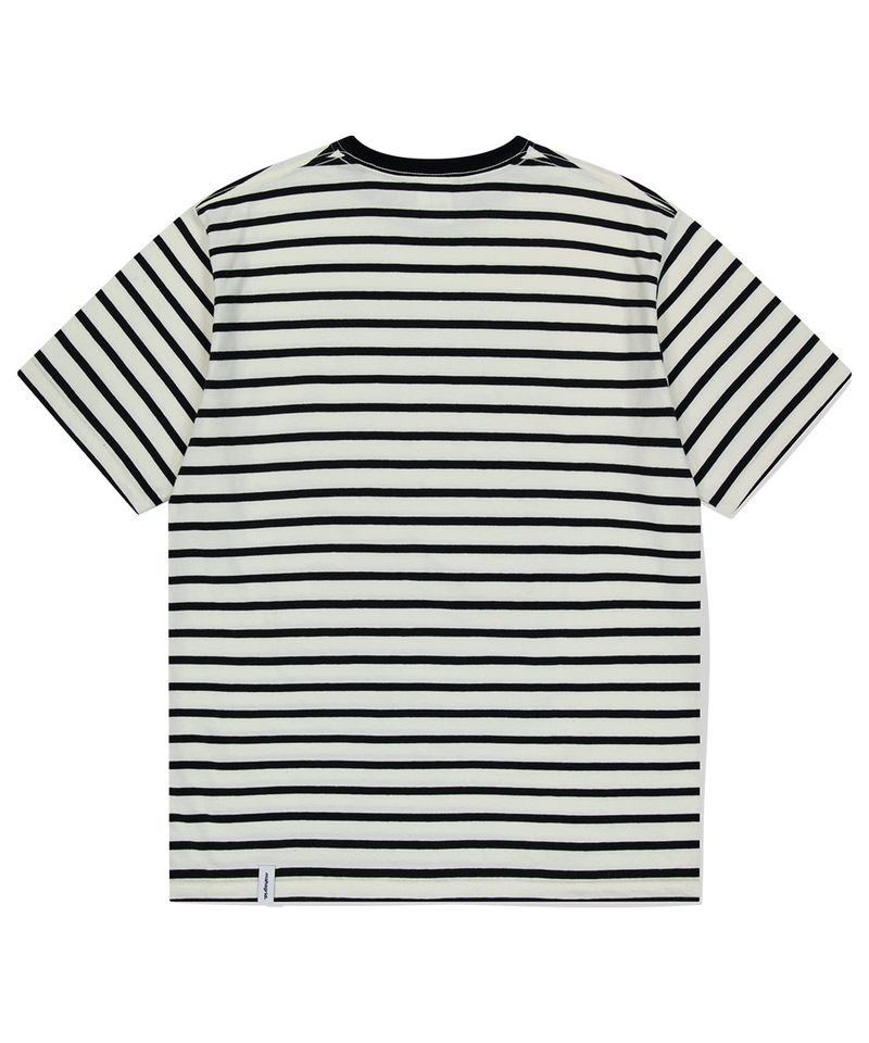 HERE NOW ストライプTシャツ