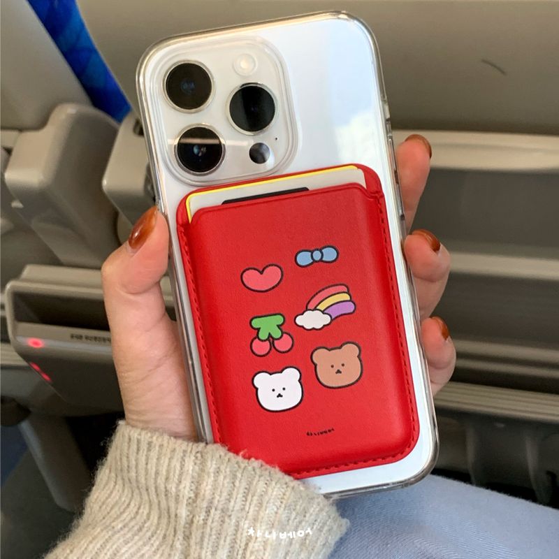 Chanibearの「Chanibear Magsafe Card Wallet (design 9)(Smartphone Accessories)」