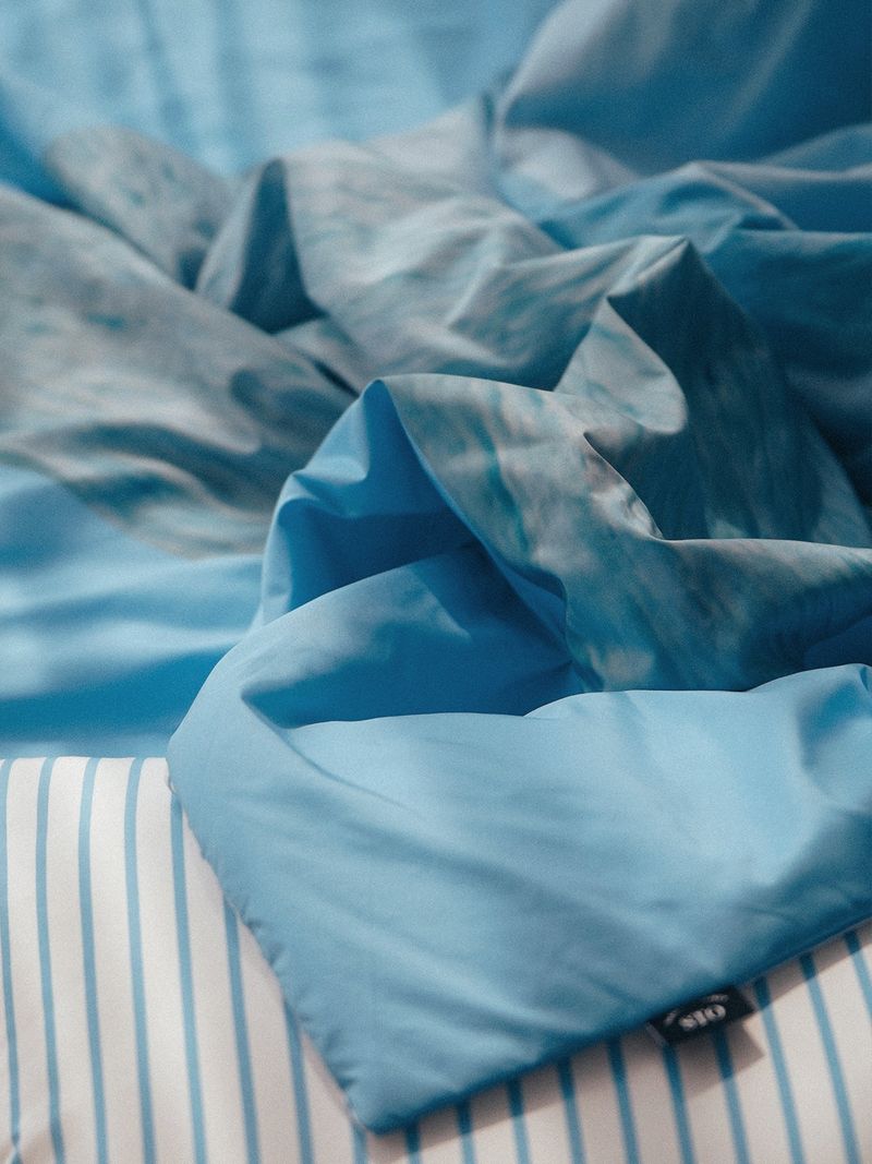 marine blue 2 way bedding set