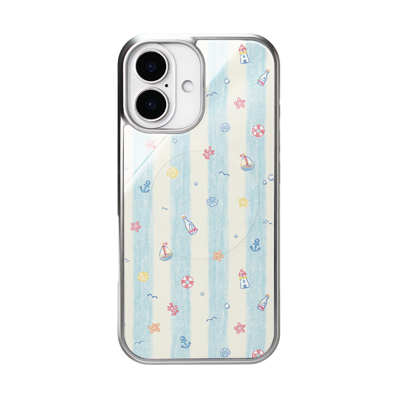 LAZEST（ラゼスト）の「[MADE]Ocean Diary MagSafe Glass Bumper Phone Case（Smartphone Accessories）」