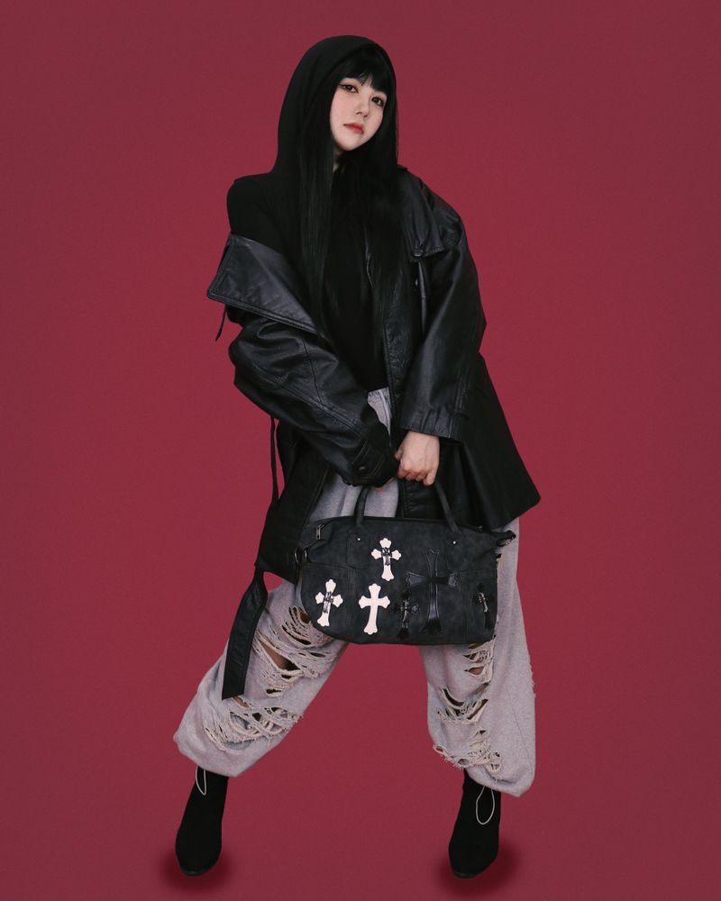 disco damage string pants (3color)
