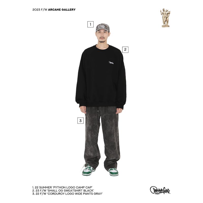 SMALL OG SWEATSHIRT BLACK