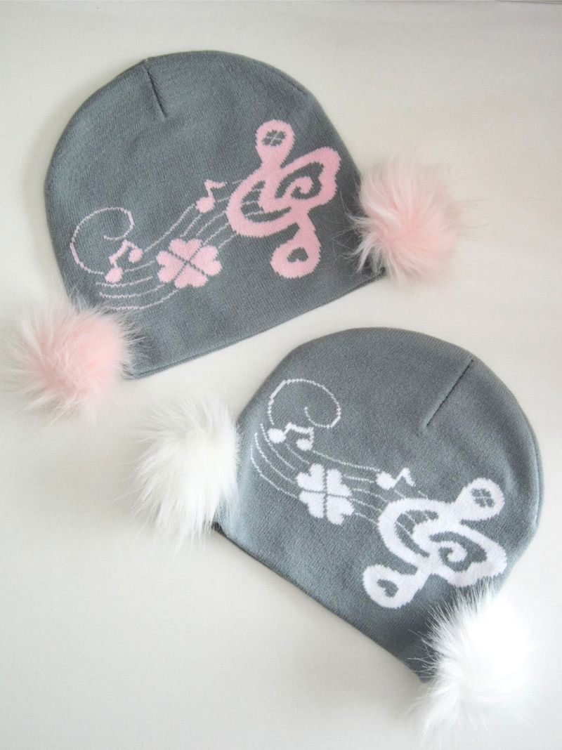 Angel plays note beanie (2color)