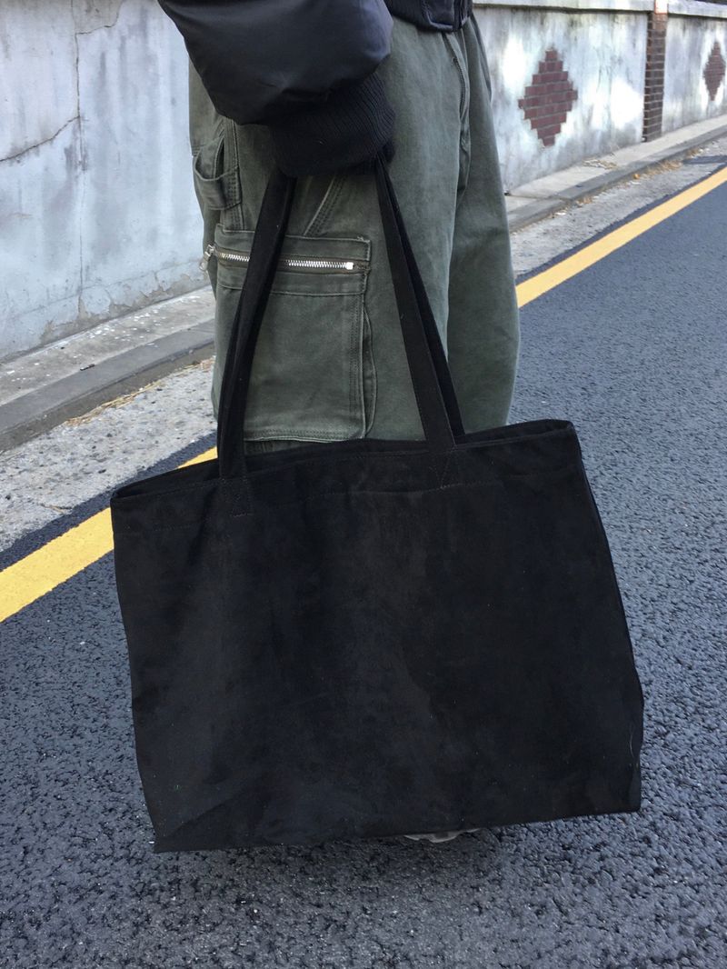 Muffin Suede Big Shopper Bag 3C