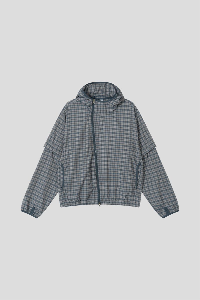 Lan Checked Layered Jumper