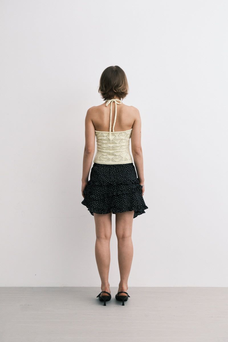 frill skirt (dot)