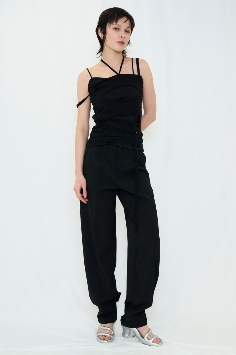 LAYERED KNIT CAMISOLE