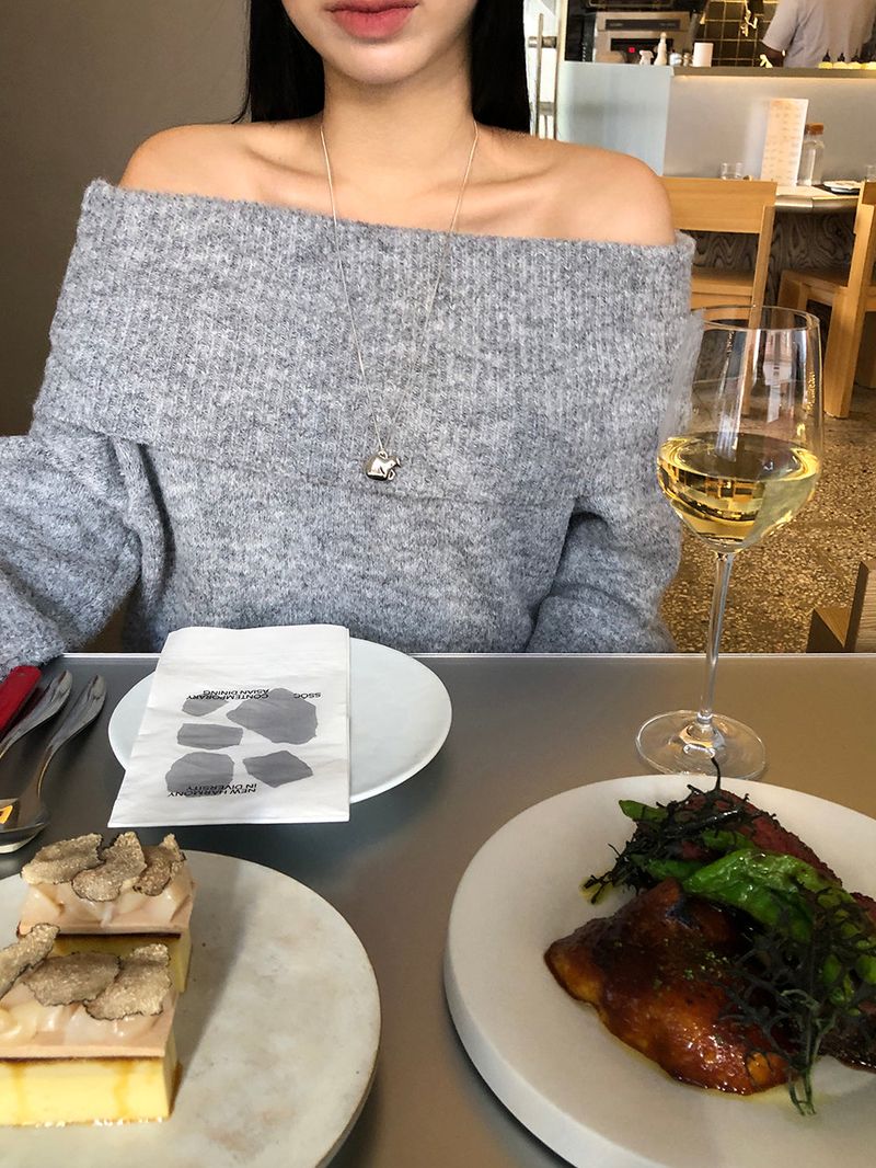[MADE] Endelin Wool Off-Shoulder Knit