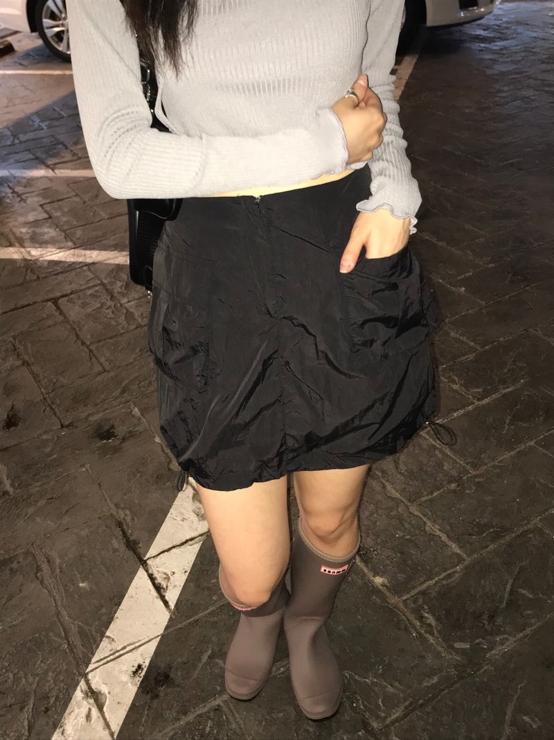 Larvate mini skirt