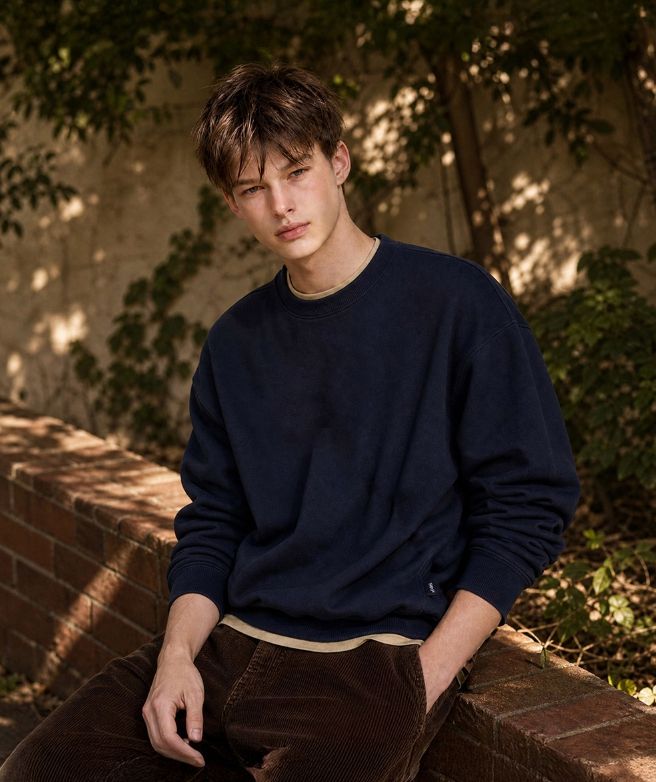 26FW★ Round Balloon Crop Sweatshirt