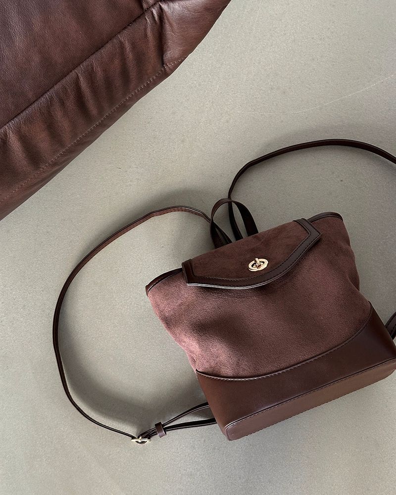 Celli Suede Mini Backpack