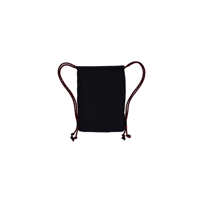 [UPDRAFT]LOGO PATCH NYLON BAG BLACK