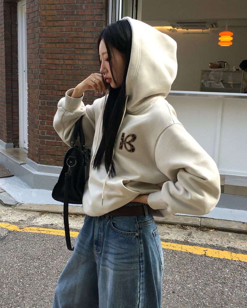 [ORIGINAL] Wrapping Leopard Fleece Hoodie