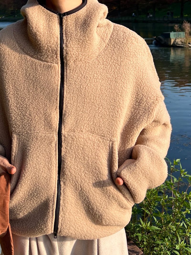 Balaclava Fleece Zip-Up (2 Colors)