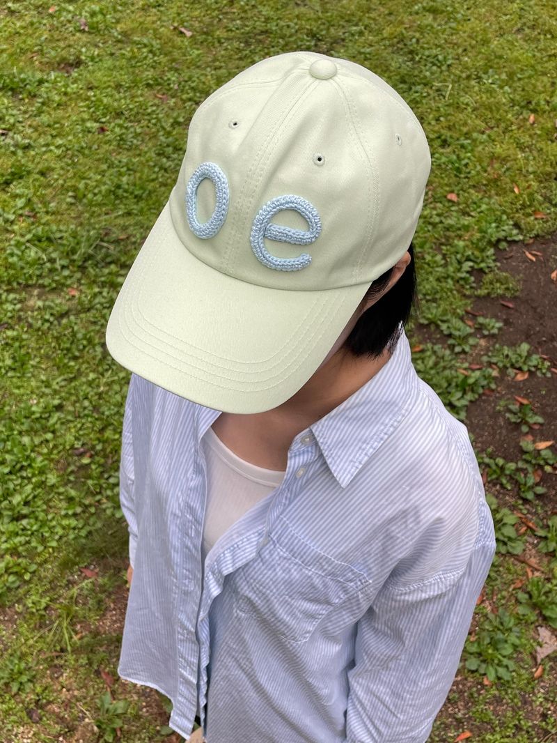 CUSTOM INITIAL CROCHET CAP