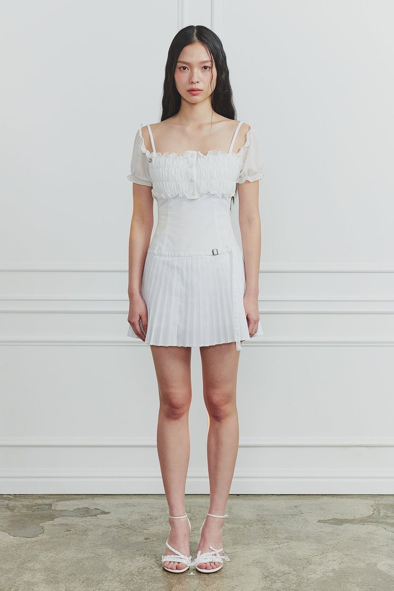 PAIN OR PLEASURE（ペインオアプレジャー）の「DREAMY MICRO TOP white（Tops）」