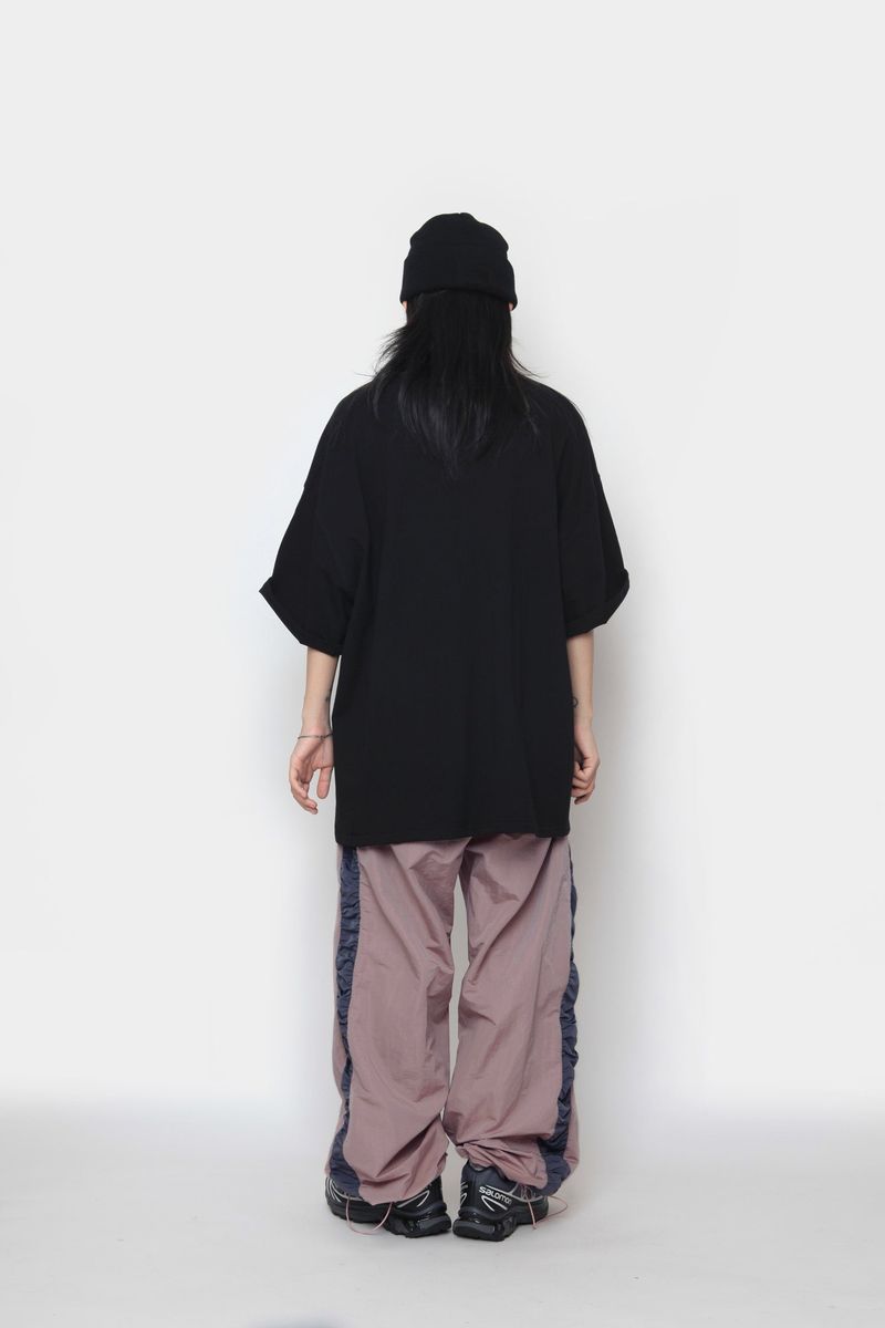 Spray  Embroidery Short Sleeve T