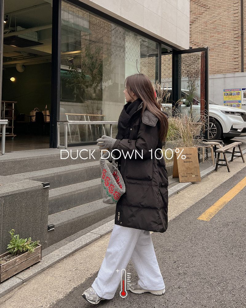 MAYBINS（メイビンス）の「Duck down long padding（Jackets/Outerwear）」