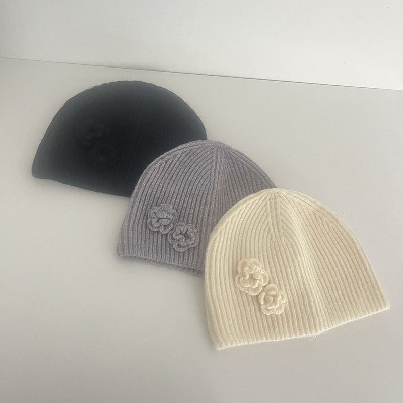 Kinzo Vintage Rose Knit beanie