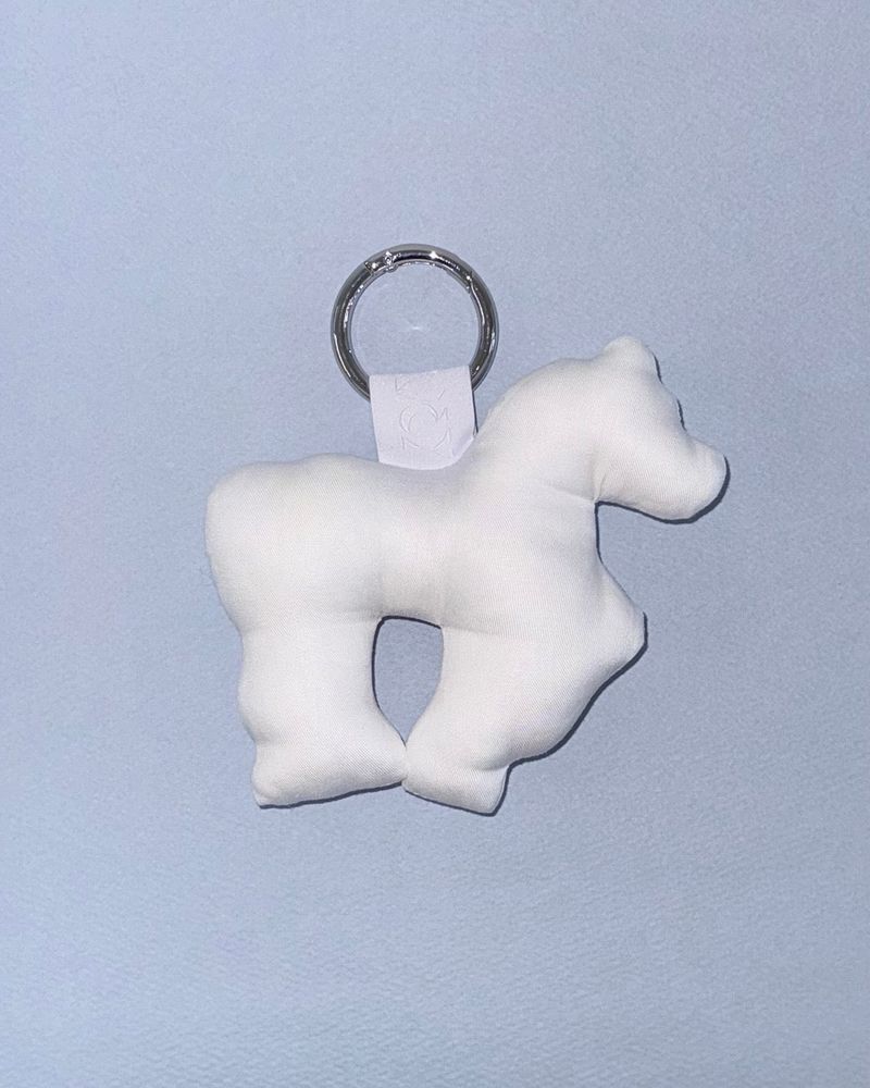 [MADE] ツインクル クッションキーリング- ホース