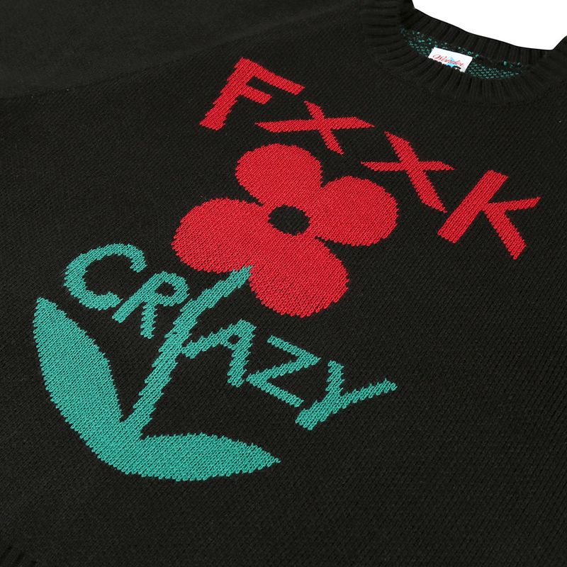 TCW Flower Jacquard Knit