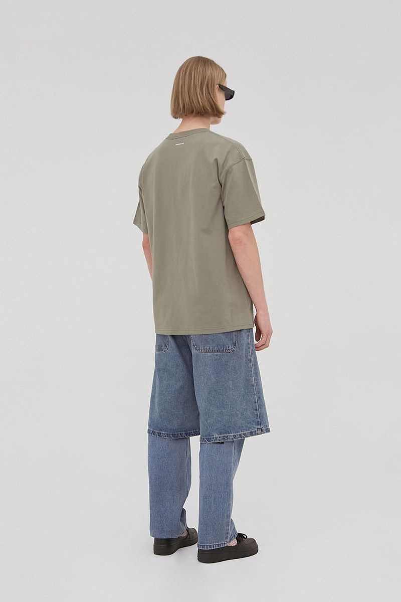 Flame Bear Tee_Wood Grey
