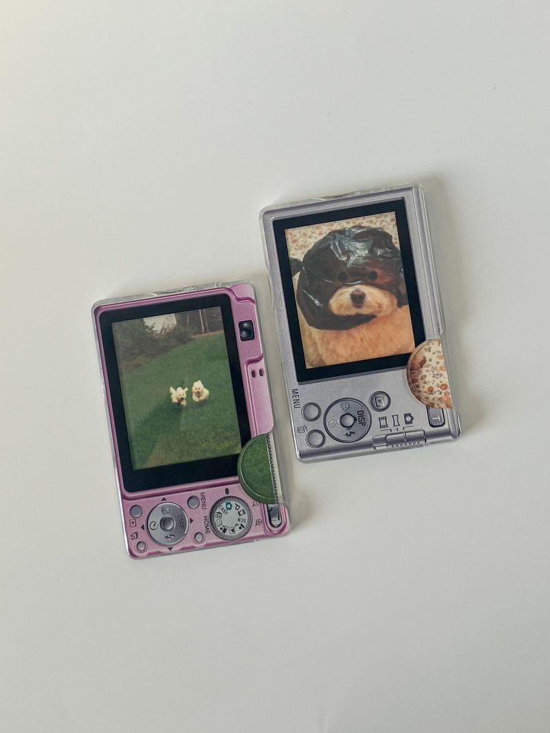 Vintage Digital Camera MagSafe Card Wallet