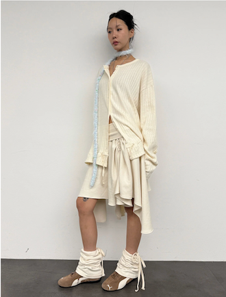 WARMER SKIRT IN GREY