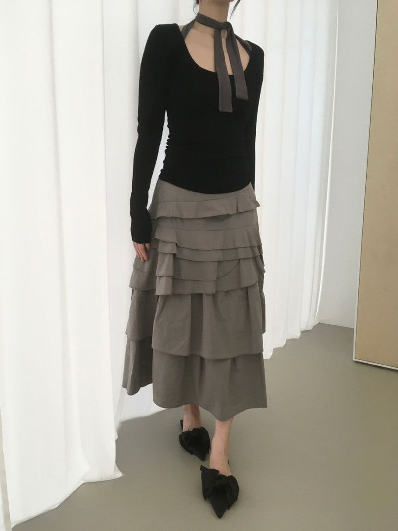 Evening cancan skirt