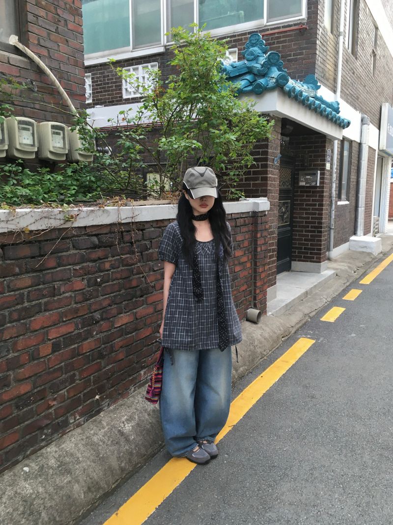 Daily Wide Denim Pants