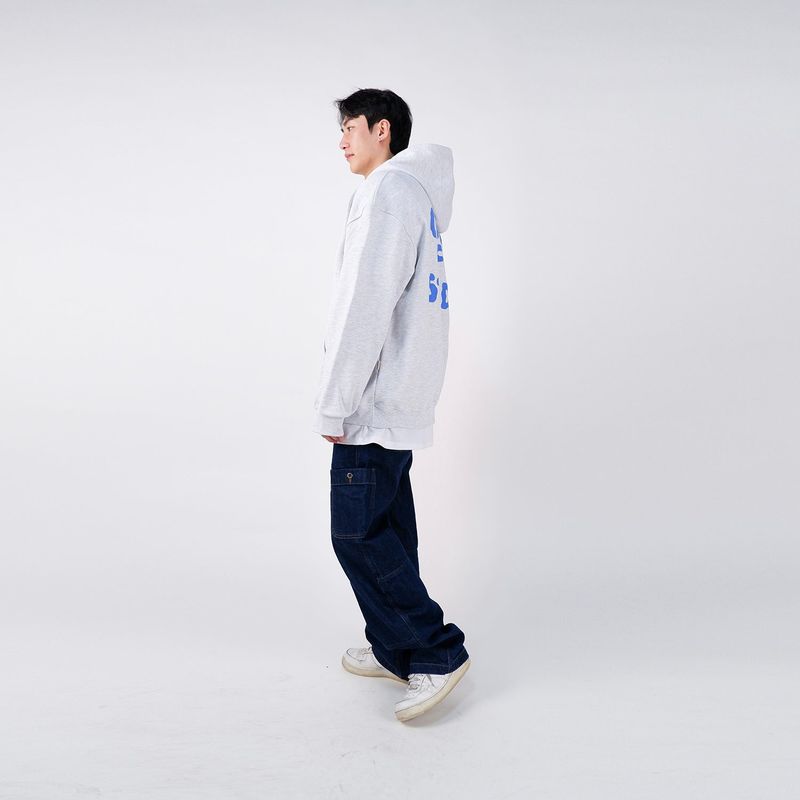 GOOFOFF MAIN LOGO HOODIE - ( Ash Gray )