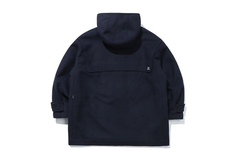WOOL BLEND OVERSIZE DUFFLE COAT