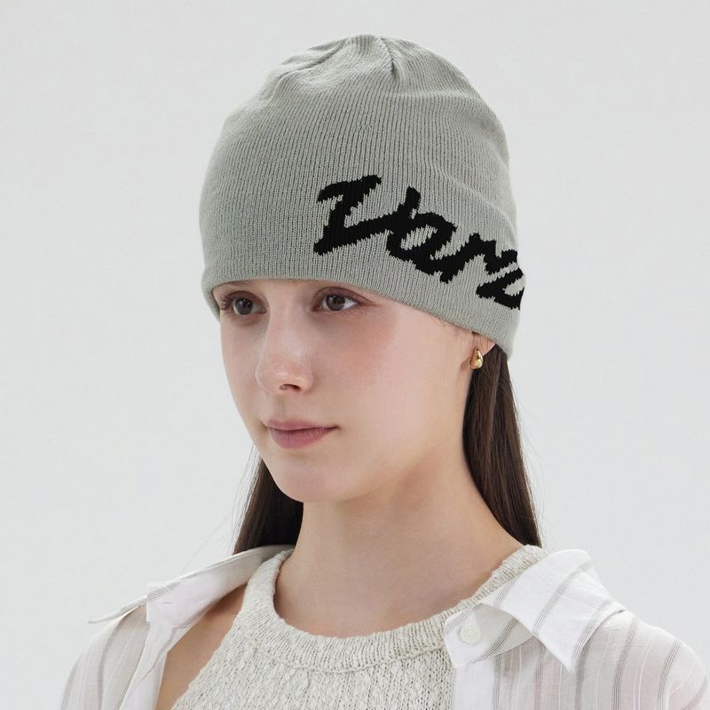 VARZAR（バザール）の「New Wave Varzar Jacquard Beanie Gray（Hats）」